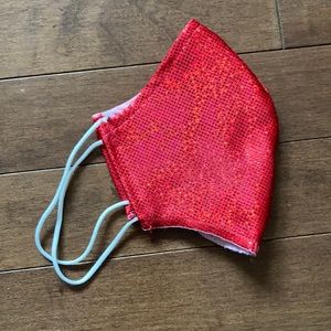 Red double layer mask
